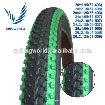 double color mountain bike tire 24x2.10